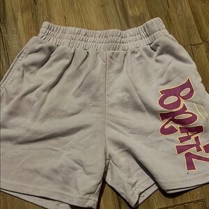 Bratz Women's High Waist Shorts - Gray